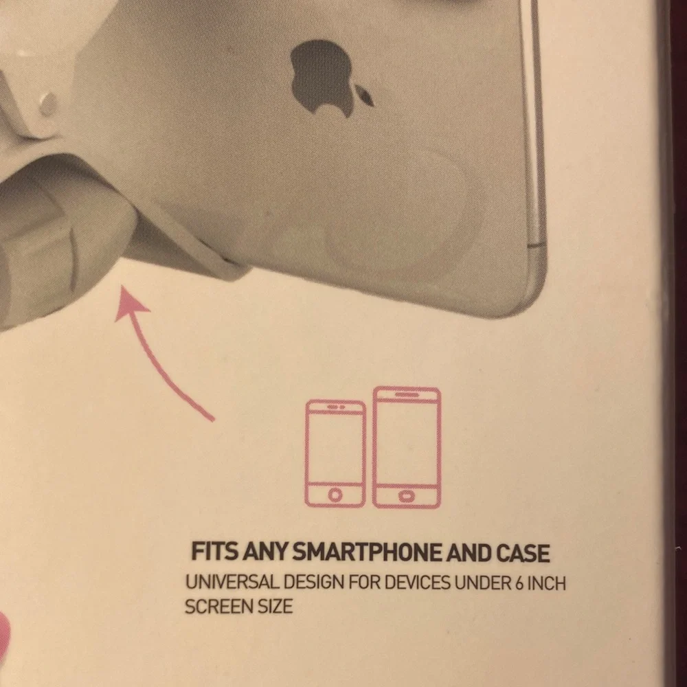 Premier Unicorn Flexi-Grip Smartphone Mount - White and Pink